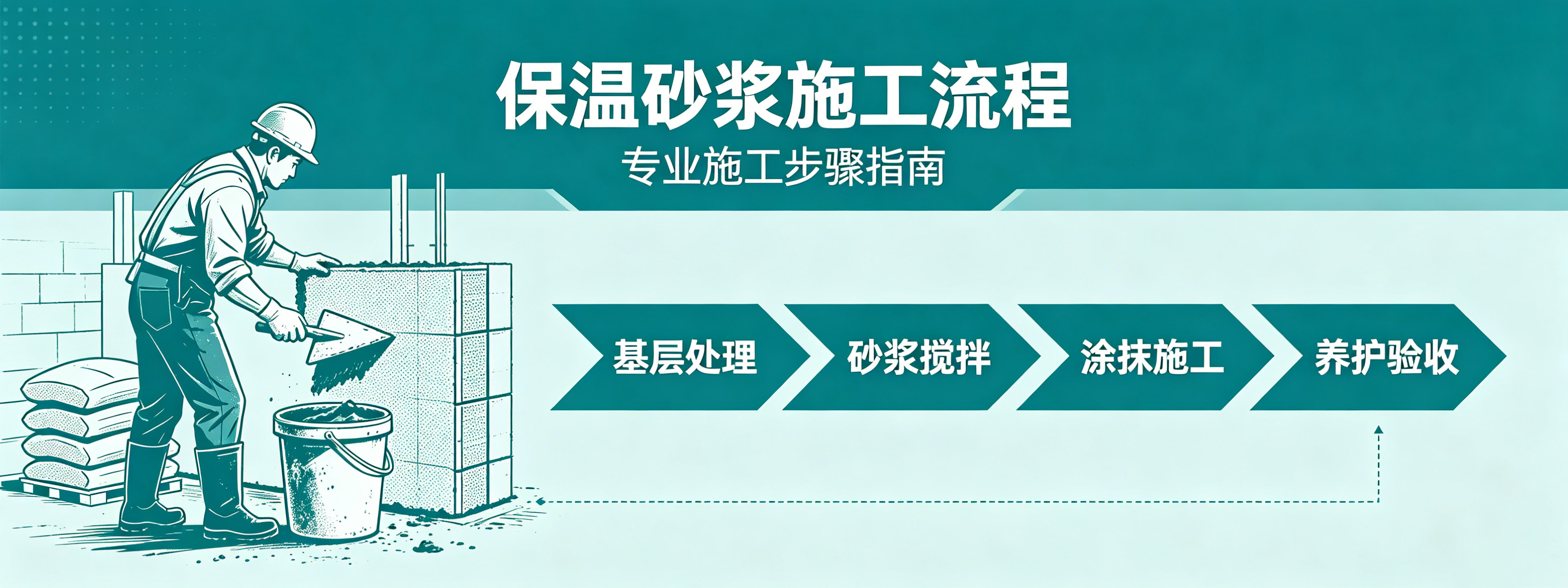 保温砂浆详细施工流程