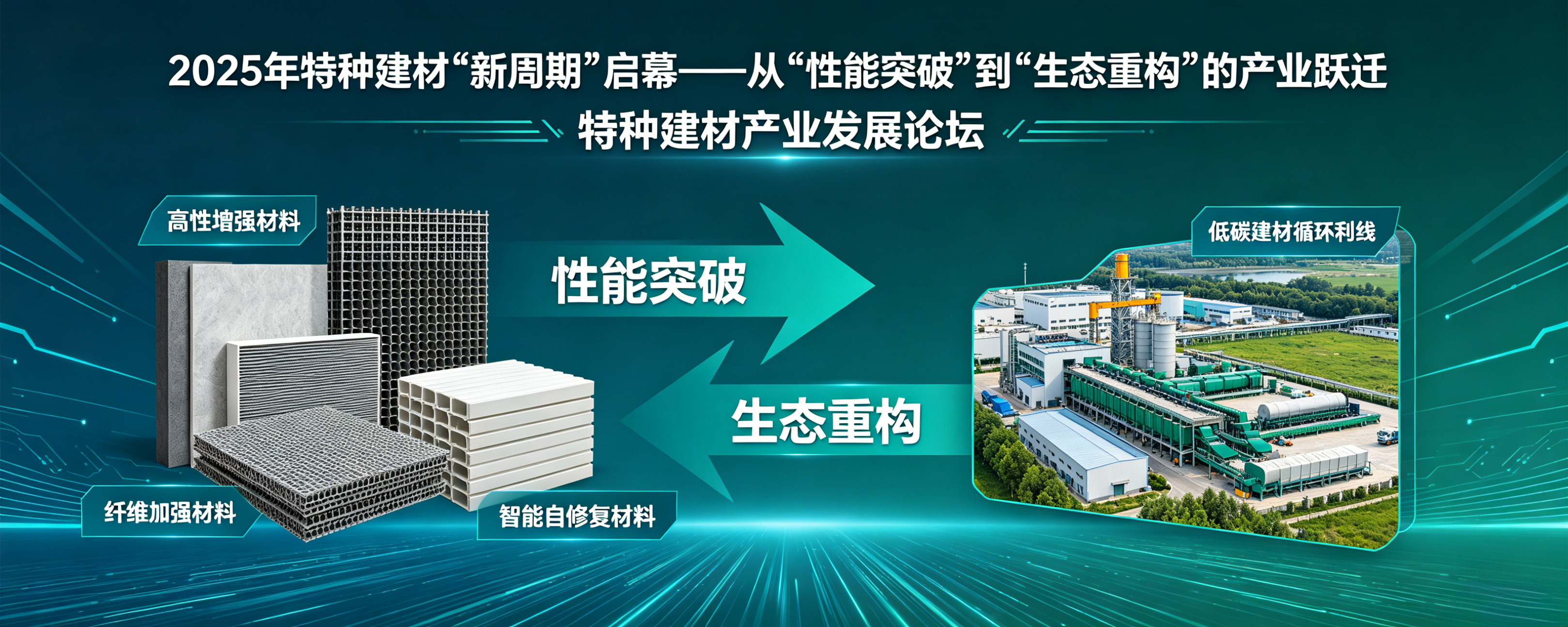 2025年特种建材"新周期"启幕——从"性能突破"到"生态重构"的产业跃迁